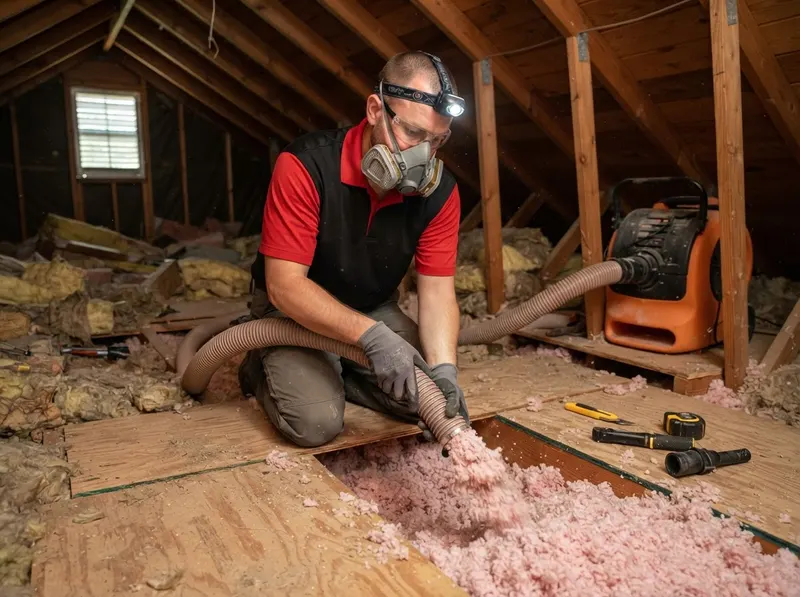Attic and Crawlspace Insulation Restoration in Raleigh, NC