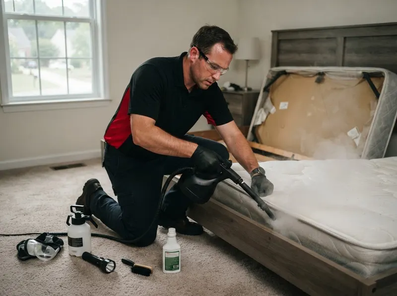 Bed Bug Thermal and Chemical Eradication in Raleigh, NC