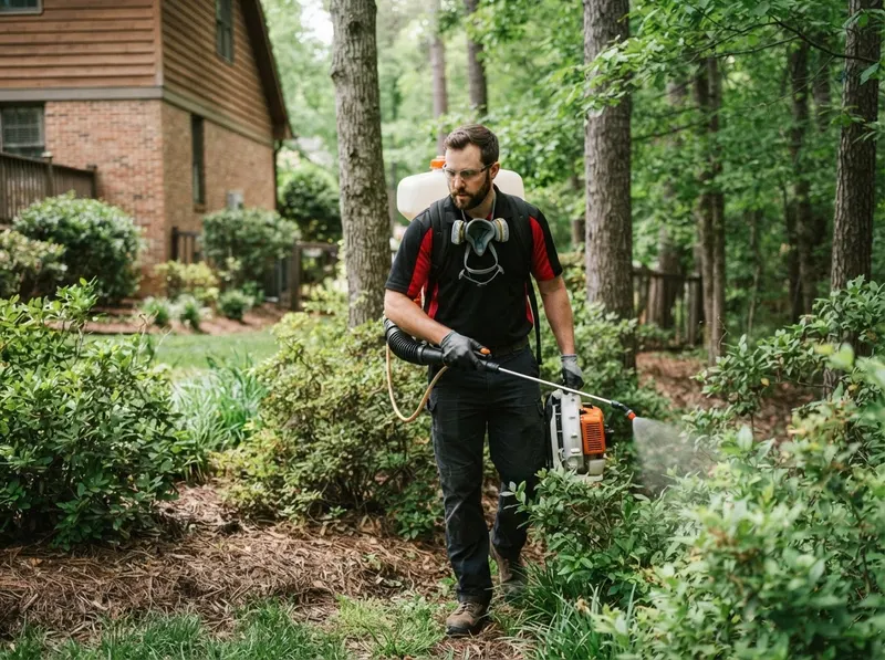 Exterior Mosquito and Tick Yard Abatement in Raleigh, NC